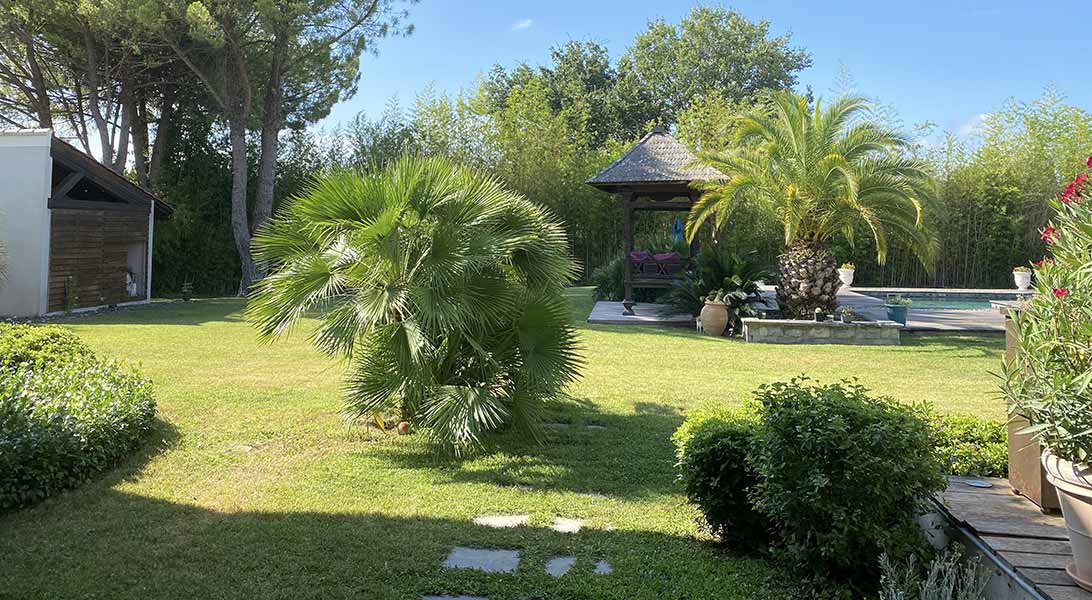 Vue du Jardin depuis la maison